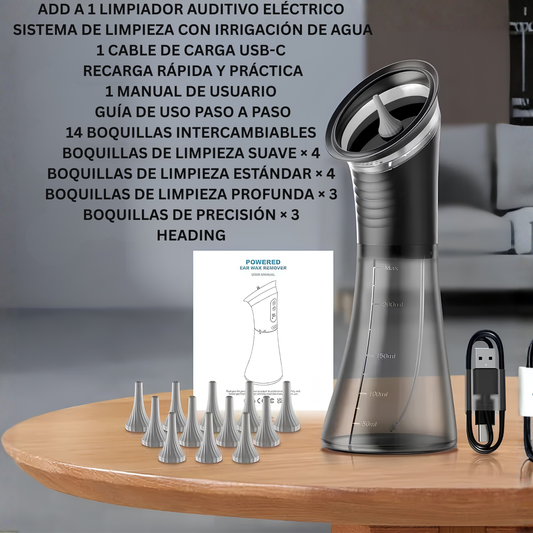 Limpiador Auditivo Eléctrico Recargable